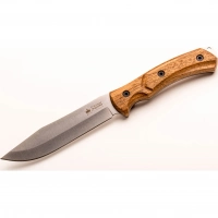 Нож Safari Kizlyar Supreme, сталь AUS-8 SW, рукоять орех купить в 